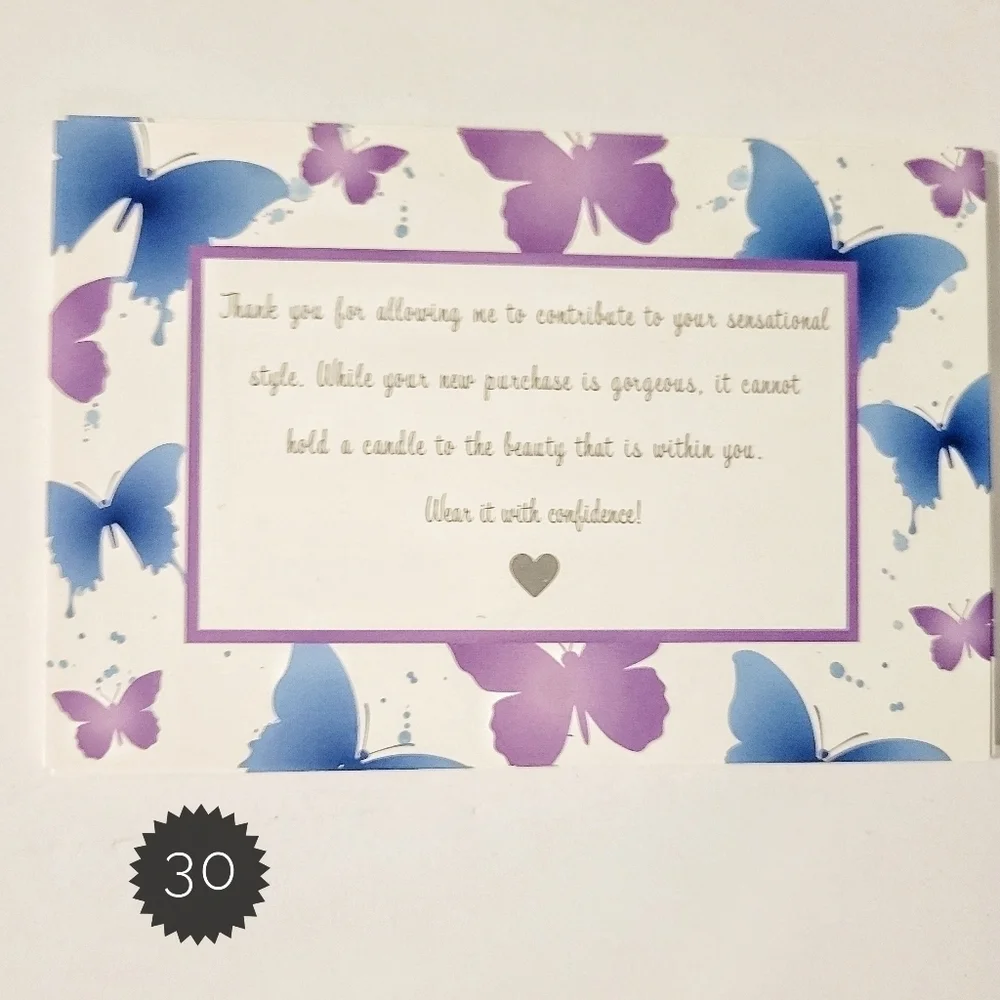 🦋 💜HOST PICK🦋BUTTERFLY POLY MAILER BUNDLE•30💜🦋